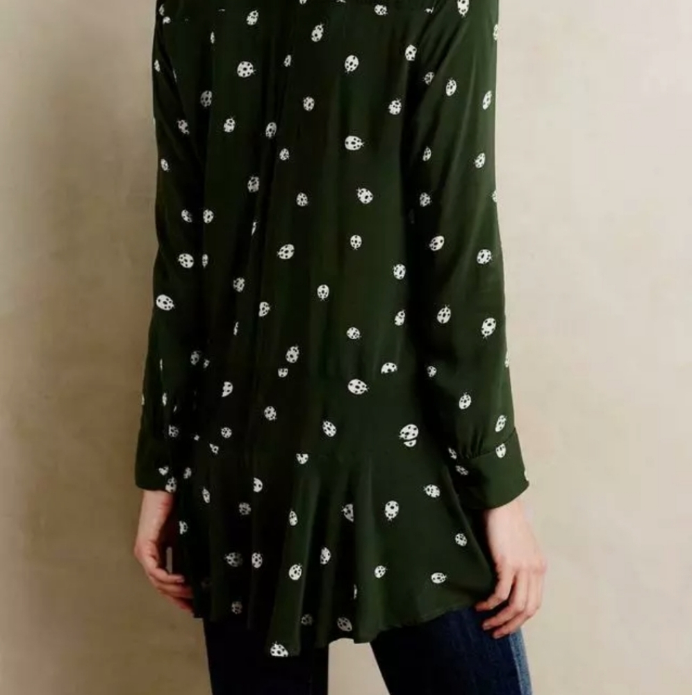 HP!🐞 11.1.Tylho Ladybug Peplum Tunic - Picture 12 of 16